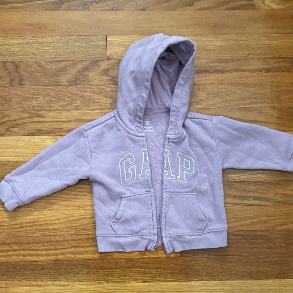 Baby GAP Lavender Hoodie